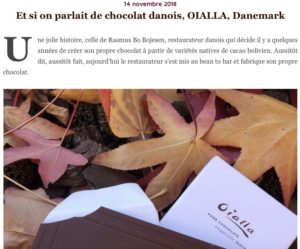 Le Chocolat dans tous nos états - Oialla